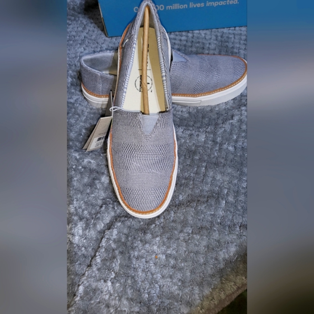 TOMS PARKER LINEN SLIP-ON